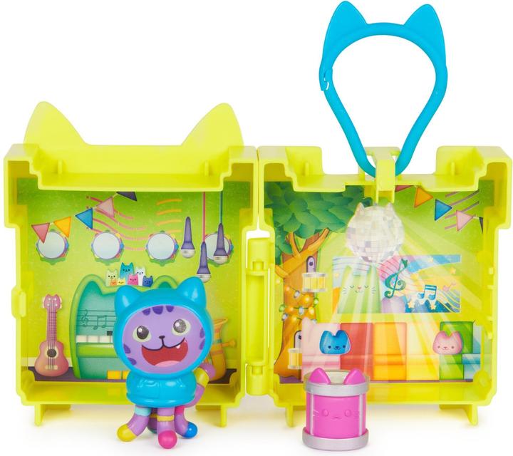 Immagine prodotto Gabby's Dollhouse Mini Playset a clip - DJ Catnip