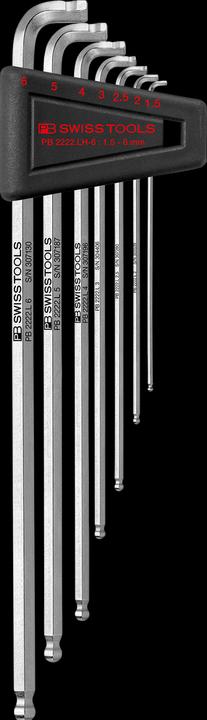 Produktbild PB Swiss Tools Winkelstiftschlüssel-Satz PB 2222.LH-6