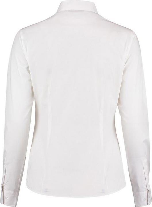 Actual product image Kustom Kit Shirt Blouse With Stand-Up Collar Long Sleeve (40 D)