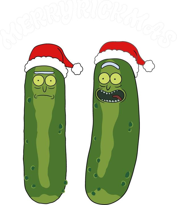 Immagine prodotto Rick And Morty Felpa Natale Pickle Rick Adulto Unisex (XXL)