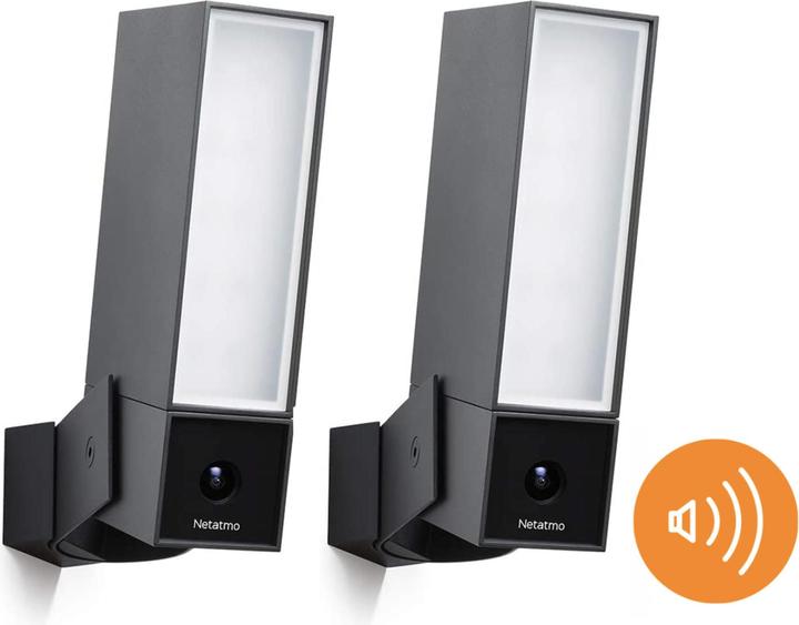 Immagine prodotto Netatmo 2x Telecamera intelligente per esterni (1080 x 1920 pixel)