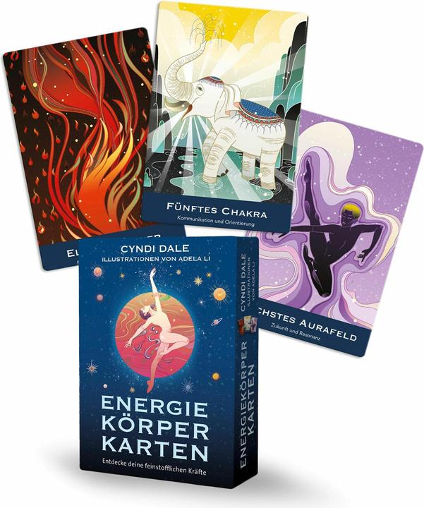 Image du produit Cartes du corps énergétique Découvrez vos pouvoirs subtils (Allemand, Cyndi Dale, 2024)