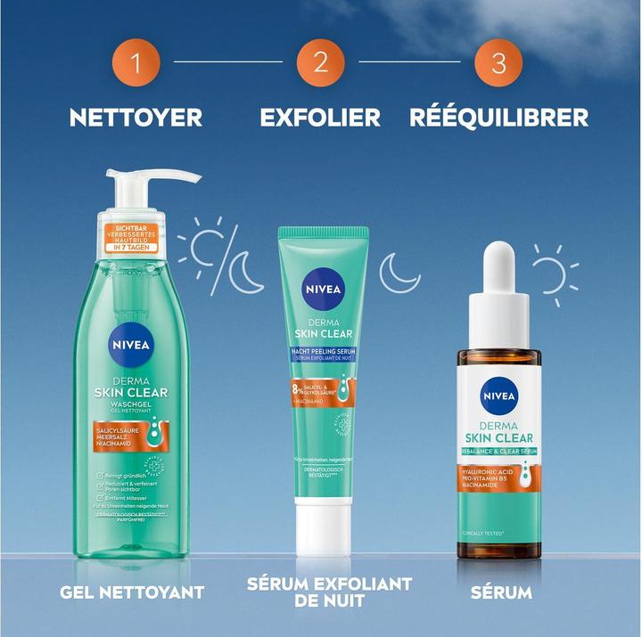 Actual product image NIVEA Derma Skin Clear (Gel, 150 ml)