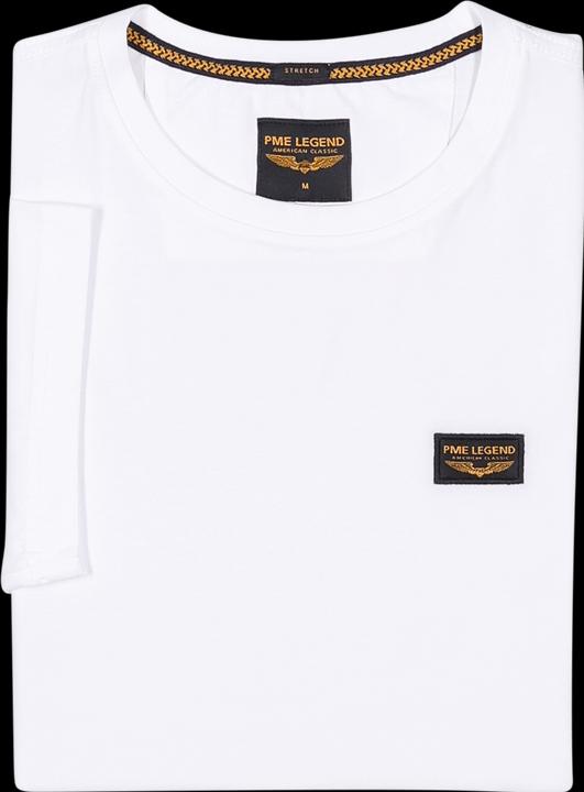 Image du produit Pme Legend T-shirt manches courtes col ras du cou blanc brillant (S)
