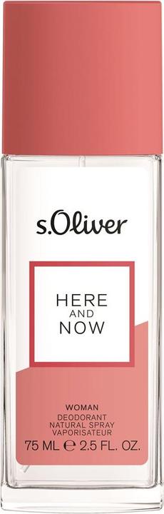 S.Oliver Here & Now Women Deo Natural Spray 75 ml (Spray, 75 ml)