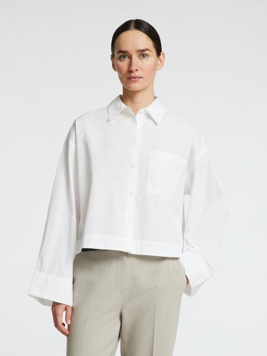 Produktbild Selected Femme Slfastha Ls Cropped Boxy Shirt Noos (38)