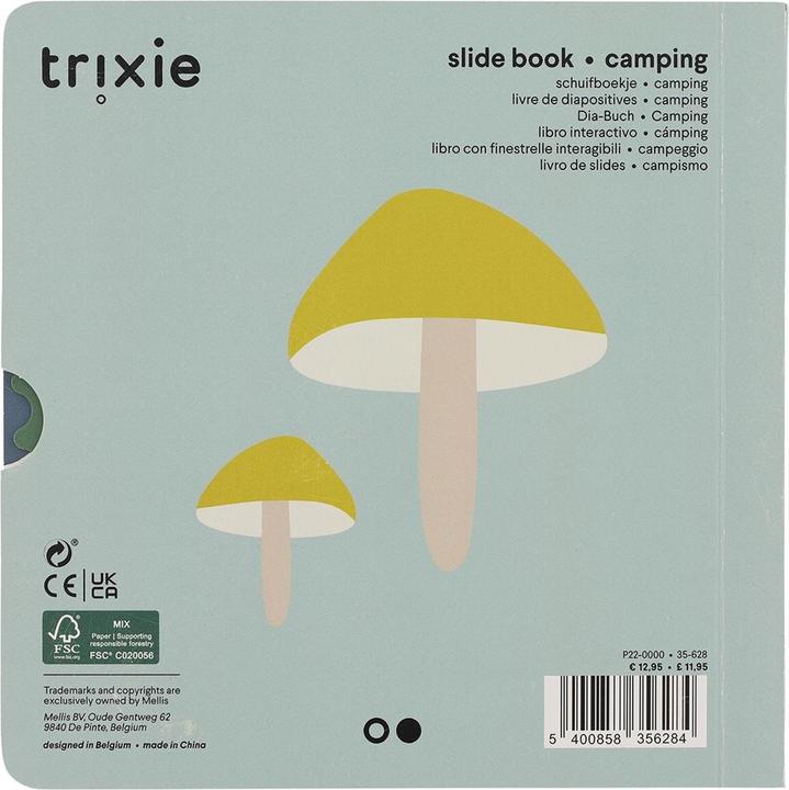 Actual product image Trixie Baby Slide book - Camping (MQ4)