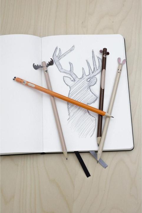 Actual product image Kikkerland Woodland Pencil (2H, 4 x)