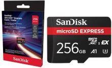 Produktbild SanDisk Express (256 GB, microSD Express, U3, UHS-I)