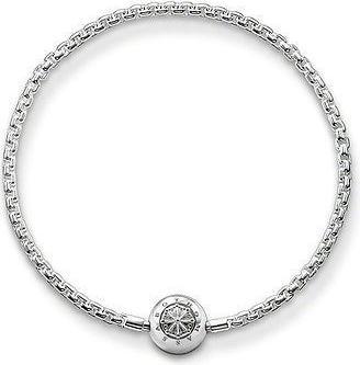 Produktbild Hermex Bettelarmband versilbert - 20cm (20 cm, Metalllegierung)