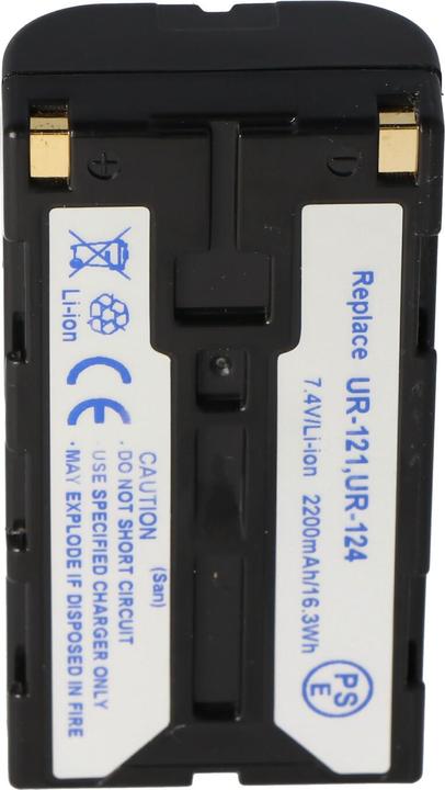 Image du produit AccuCell Akku Sanyo UR-121D, UR-124, IDC-1000Z (Batterie)