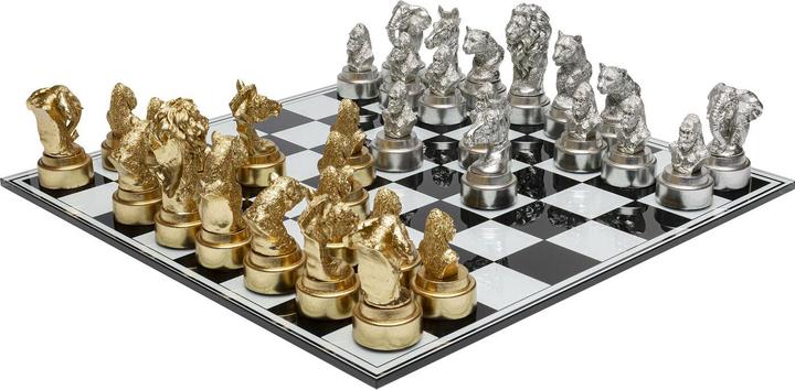 Image du produit Kare Design Deko Objekt Chess Animals 60x60cm