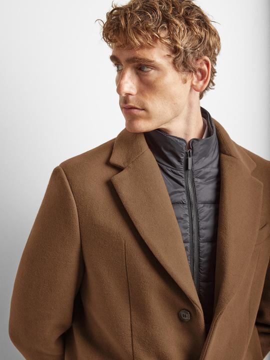 Actual product image Selected Homme Lined wool coat (M)