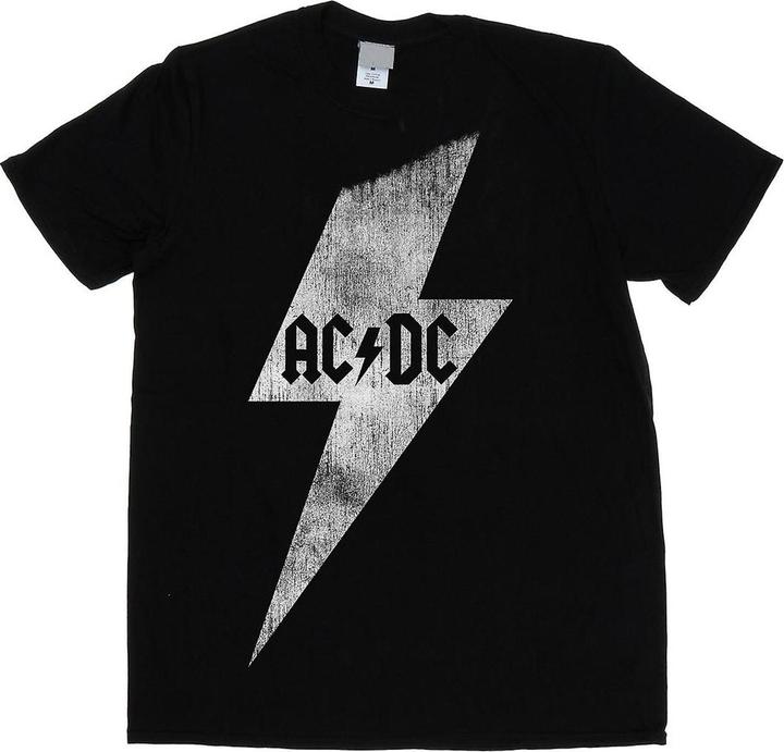 Immagine prodotto AC/DC Maglietta da uomo in cotone Lightning Bolt (L)