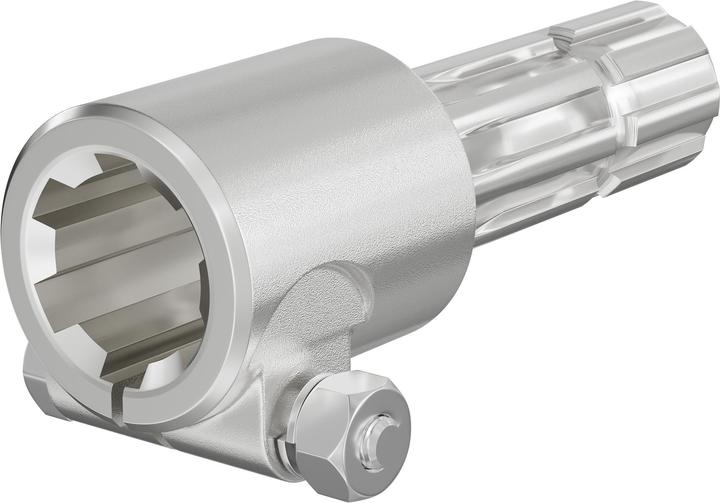 Produktbild Wiltec Zapfwelle 175mm Buchse Keilwellenaufnahme 1 3/4" Z6 für Ausgangswelle 8-32x38x6 (Traktorzubehör)