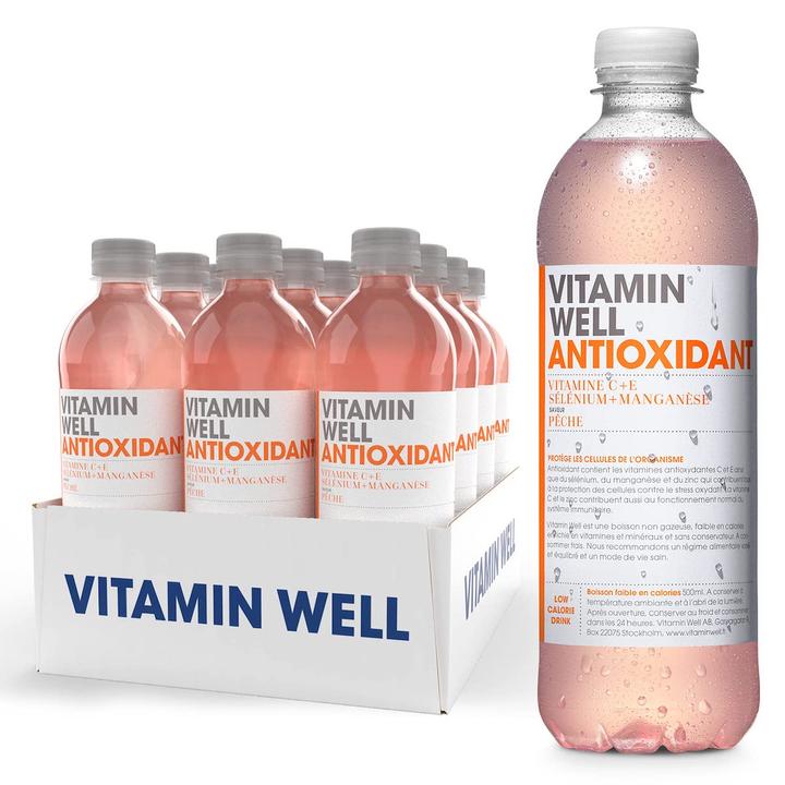Immagine prodotto Vitamin Well Antiossidante (Pesca, 12 x)