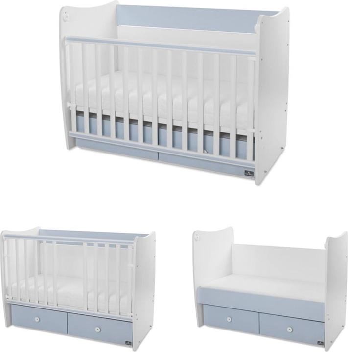 Actual product image Lorelli MATRIX NEW baby cot, 120 x 60 cm (120 x 60 cm)