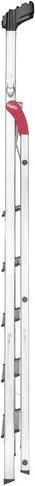 Actual product image Hailo L60 StandardLine, aluminium safety stepladder, 6 steps (Stepladder, 128 cm)