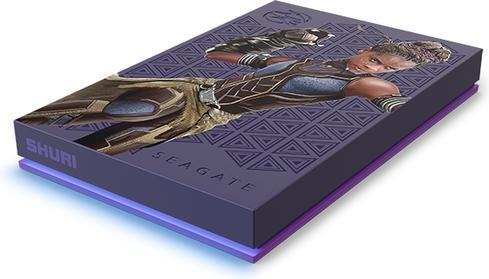 Actual product image Seagate FireCuda Gaming Hard Drive 2TB USB 3.0 Shuri Special Edition (2 TB)