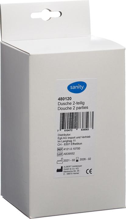 Sanity Frauendusche zweiteilig Grösse 11 (347 ml, Intimdusche)