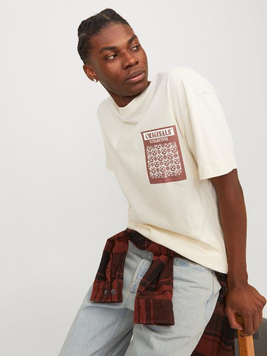 Produktbild Jack & Jones Gedruckt Rundhals T-shirt T-shirt (M)