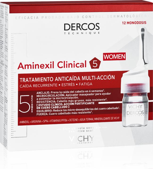Produktbild Vichy Dercos Aminexil Clinical (126 ml, Flüssiges Shampoo)