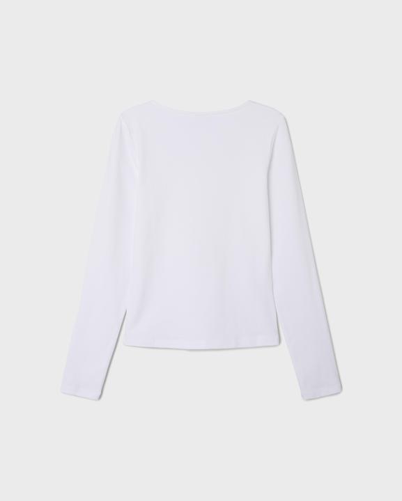 Actual product image Name it Nlfnove Ls Deep O-Neck Short Top Noos (134)