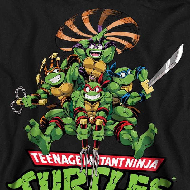 Immagine prodotto Teenage Mutant NT Felpa Tartarughe Manga Adulto Unisex (XXL)