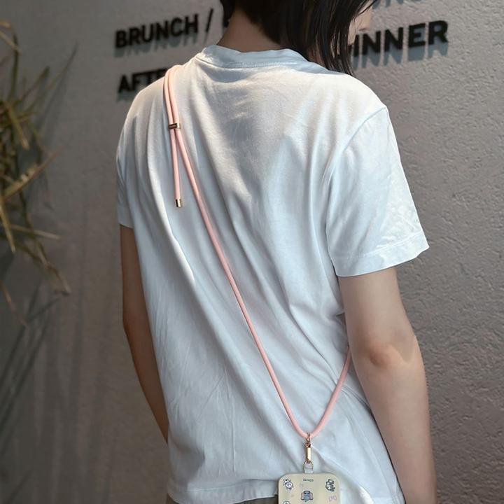 Image du produit Stoyobe Lanière en silicone pour téléphone - Rose