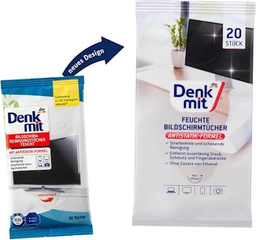 Actual product image dm Denkmit Cleaning cloths