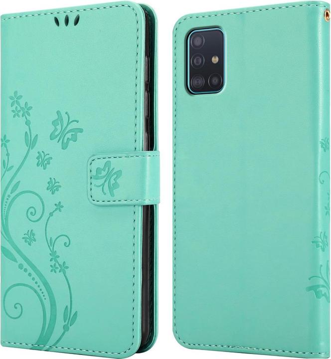 Productafbeelding Cadorabo Bloemen Boekomslag (Samsung Galaxy A51 5G)