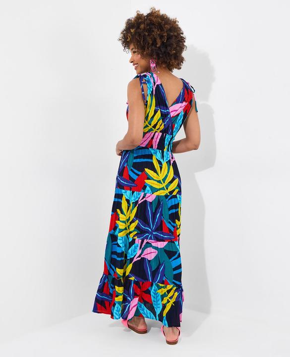 Produktbild Joe Browns Petite Leaf Print Tie Shoulder Shirred Waist Maxi Dress (18)