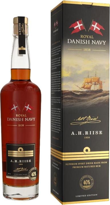 Immagine prodotto A.H.Riise Rum della Marina Militare Reale Danese (1 x 70 cl)