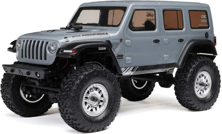 Immagine prodotto Axial Scale Crawler SCX24 Jeep JLU Wrangler Grigio, RTR (RTR pronto all'uso)