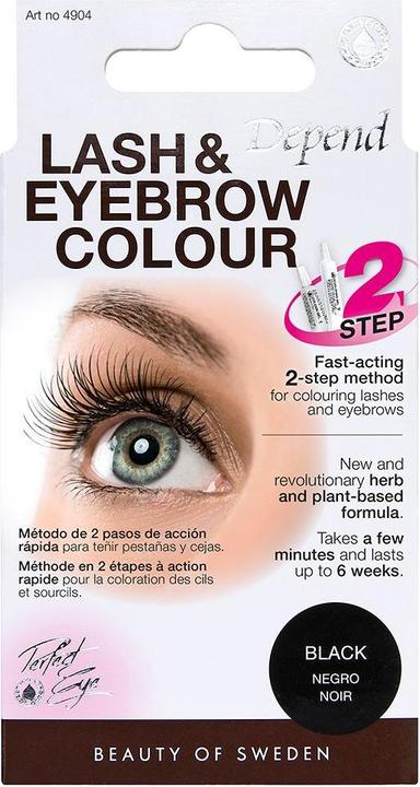 Actual product image Depend Perfect Eye - Lash and Eyebrow Color Black