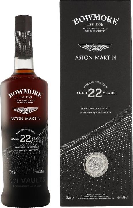 Produktbild Bowmore Aston Martin Masters Selection 22 Jahre 0,7 Liter 51,0 % Vol.