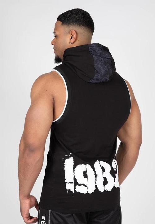 Actual product image Gorilla Wear Loretto Hooded Tank Top - Black (XL)