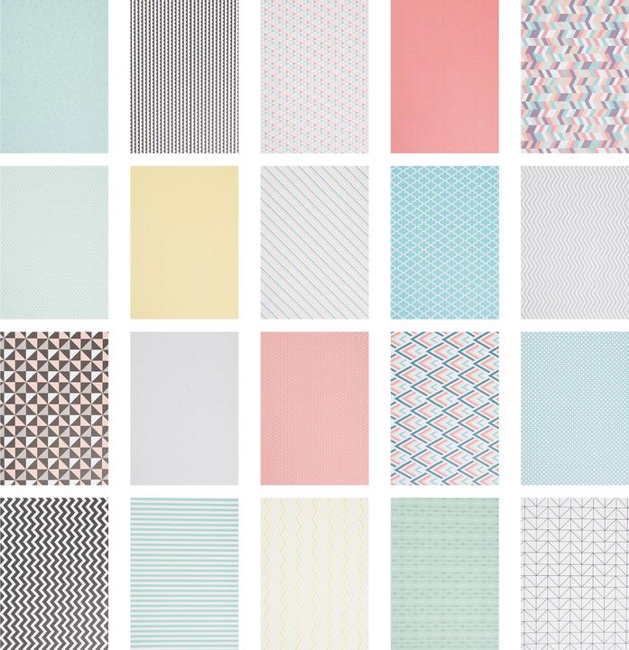 Image du produit Folia Bloc de motifs (270 g/m², 20 x)