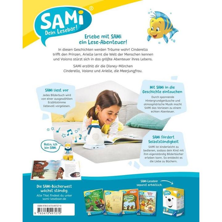 Actual product image Ravensburger SAMi - Disney Prinzessin - Zauberhafte Geschichten (German, Anne Sheller, The Walt Disney Company, 2023)