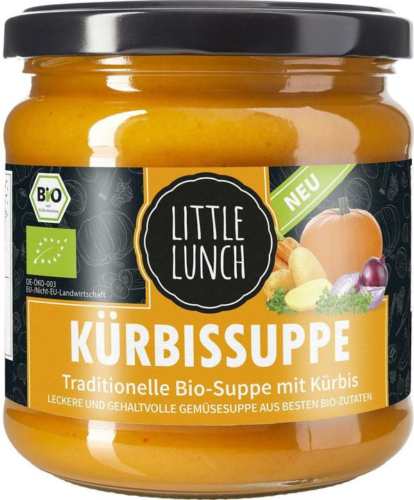 Actual product image Littlelunch Organic pumpkin soup classic 350 ml (580 g)