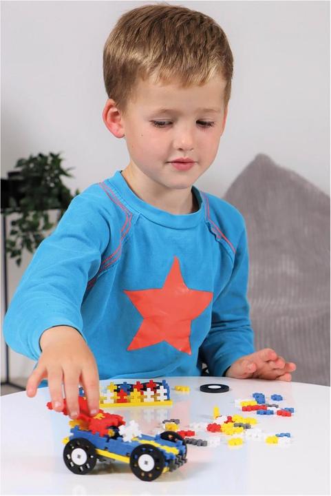 Actual product image Plus-Plus Creative building blocks car superhero