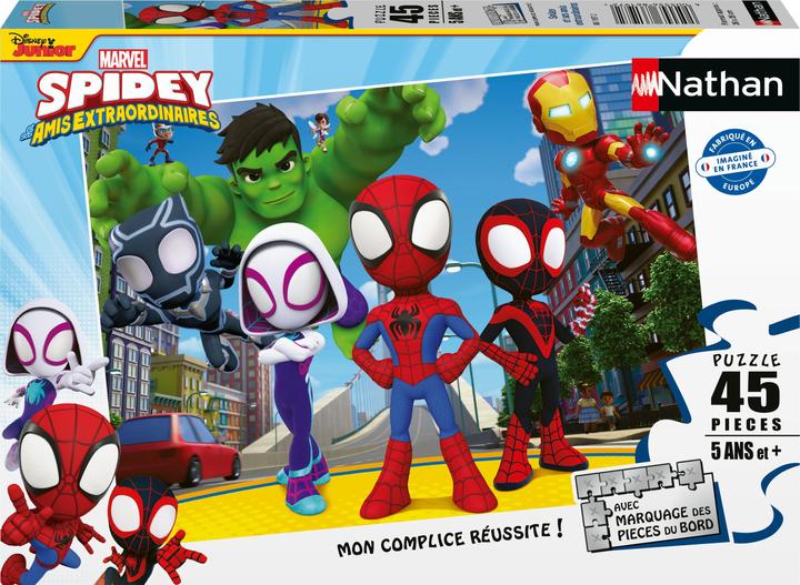 Actual product image Nathan Spidey and His Amazing Friends (45 pieces)