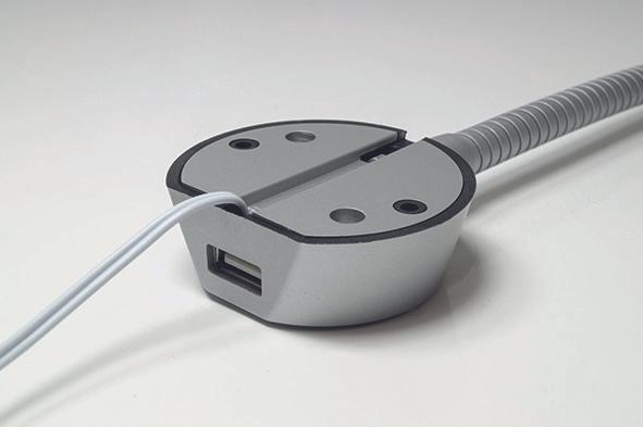 Produktbild L&S LED Bettleseleuchte (195 lm)