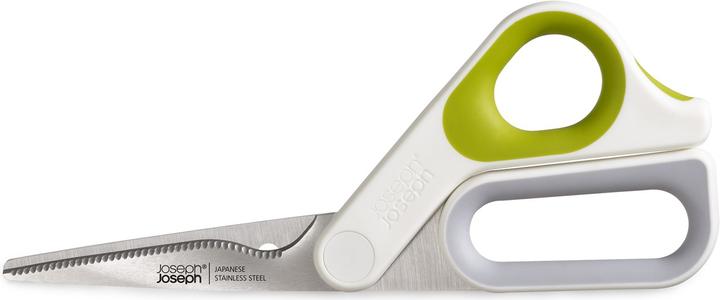 Image du produit Joseph Joseph PowerGrip Küchenschere, weiss/grün, 22.4x9.1x1.8cm (22.40 cm)