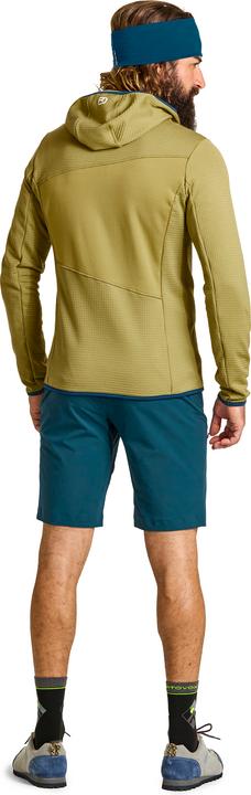 Actual product image Ortovox Fleece Grid Hoodie Men Midlayer (M)