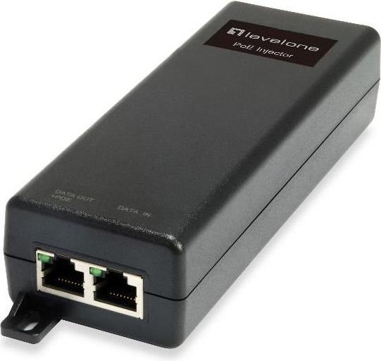 Produktbild LevelOne POI-2002 PoE-Adapter Fast Ethernet 52V (802.3af (PoE), 15.40 W)