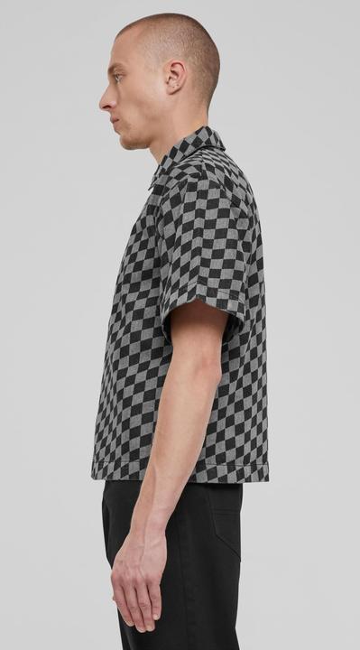 Produktbild Urban Classics Laser Check Printed Boxy Shirt - 166805 (4XL)