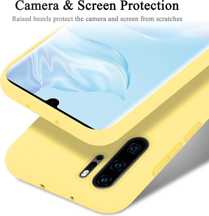 Actual product image Cadorabo TPU Liquid Silicone Case Cover (Huawei P30 Pro)