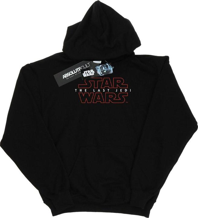 Actual product image Star Wars Mens The Last Jedi Logo Hoodie (L)