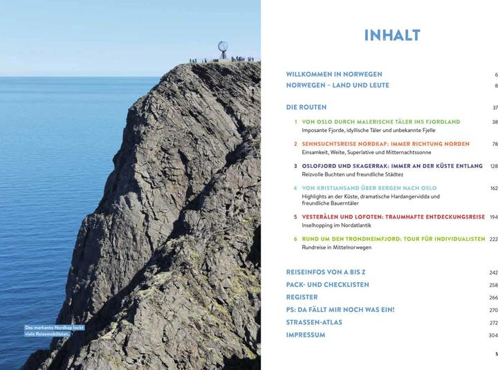 Produktbild Norwegen mit dem Wohnmobil Die schönsten Routen zwischen Südkap und Nordkap (Deutsch, Thomas Kliem, 2023)
